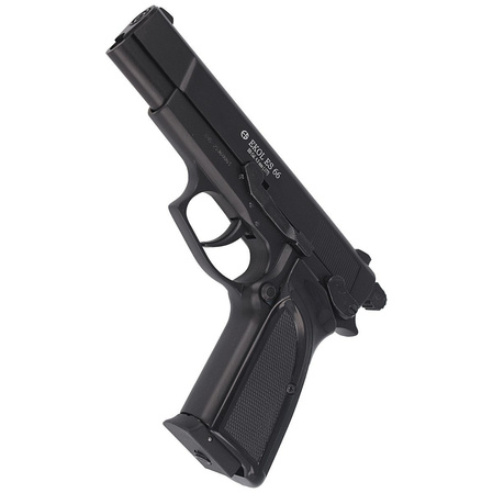 Airgun set 02: Voltran Ekol ES 66 Matte Black 4.5 mm Pistol, 1500 BBs, 10 CO₂ cartridges, 100 targets
