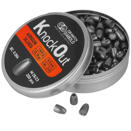 JSB Slug KnockOut .218 / 5.50 mm, 1.645 g, 200 pcs (546128-200)