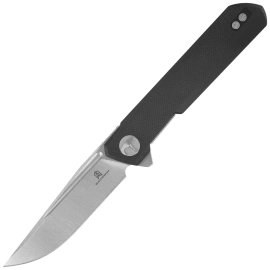 Nóż składany Bestechman Mini Dundee Black G10, Stonewashed / Satin D2 by Ostap Hel (BMK03A)