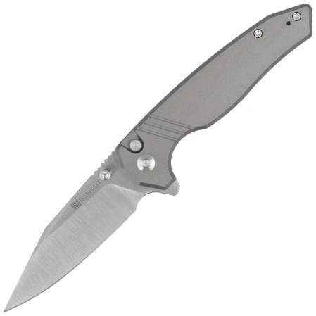 Nóż składany Sencut Selkyris Gray Aluminium, Satin D2 (S25068-2)