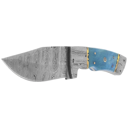 Martinez Albainox Knife Blue Bone, Damascus 256 Layers (32567)
