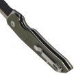 Nóż składany Bestech Barracuda Green G10, Black Stonewashed/Satin D2 (BG15B-2)