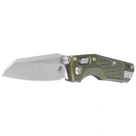 Microtech MSI Ram-Lok Mini S/E Knife Frag OD Green Aluminium, Stonewashed M390MK by Tony Marfione (210M-10FROD)