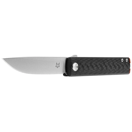Fox Chnops Knife 3K Carbon Fiber, Satin M390 by Riccardo Gobbato (FX-543 CFO)