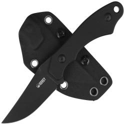 Nóż Kubey TLB II Black G10, Black Stonewashedt 14C28N by Alessandra De Santis (KU468B)