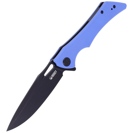 Nóż składany Kubey Raven Blue G10, Dark Stonewashed AUS-10 by Jelly Jerry (KB245H)
