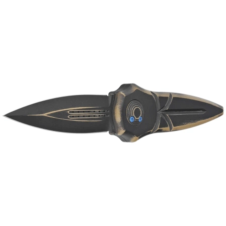 Paragon Warlock-X Convergence Black Aluminum, Black Cerakote CPM S35VN (WLOCX-DUNE-THEME2)