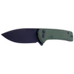 Civivi Knife Conspirator Green Micarta, Black Stonewashed (C21006-2)