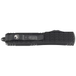 Microtech Ultratech D/E Sith Lord Signature OTF Knife Tri-Grip Black Aluminum, Red P/S M390 by Tony Marfione (122-2SL)