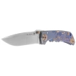 Spartan Blades Harsey Folder ''Babe'' Blue Titanium, Bronze HW, Satin MagnaCut by William W. Harsey (SF5BABE)