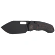 Remette Orca Knife Black Titanium/Copper Foil Carbon Fiber, Black DLC Pearlescent M390 (ORCATB)