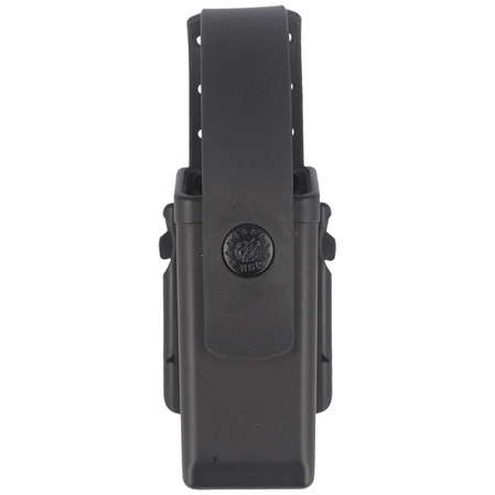 ESP Double-Stack 9 mm / .40 Magazine Pouch with UBC-01 Mount and Safety Strap, Black (MH-04-S)