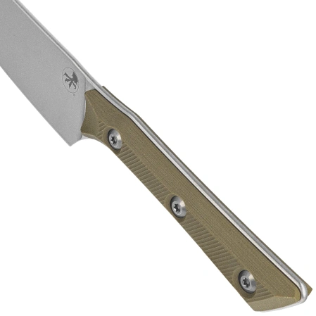 Microtech Utility Kitchen Knife OD Green G10, Stonewashed MK390 (3400-10OD)