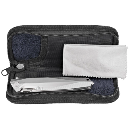 Nóż składany Rike Knife RK1707T-P Gray Titanium, Satin M390