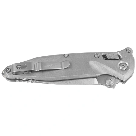 Microtech Socom Ram-Lok S/P-M Marfione Select Knife Slab Side Titanium, Bronze HW, Stonewashed M390MK by Tony Marfione (160RLS-10SMS2)