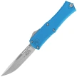 Microtech Hera II Mini S/E Blue Aluminum, Stonewashed M390MK by Tony and Sean Marfione (1703M-10BL)