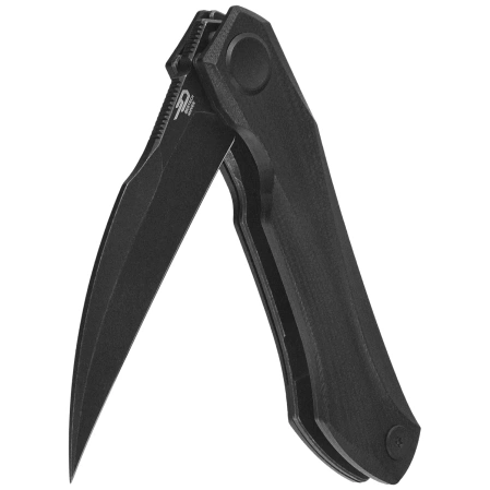 Nóż składany Bestech Ivy Black G10, Black Stonewashed 14C28N by Ostap Hel (BG59E)