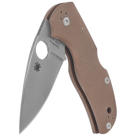 Nóż składany Spyderco Native 5 Sprint Run Brown G10, Satin CPM 15V by Sal Glesser (C41GPBN15V5)