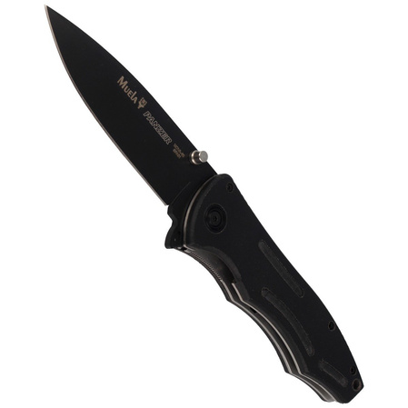 Muela Panzer-10N Black PTB/Fiber Glass Knife, Black PTFE X60CrMoV15