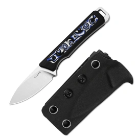 Nóż Kizer Whiskey Jack Black G10 / Vortex Micarta, Satin AEB-L by Jonathan Styles (1108A6)