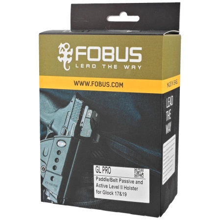 Kabura pasywno-aktywna Level 2 Fobus GL PRO do Glock 17 Gen 6 oraz 17, 19, 19X, 26, 45, 48