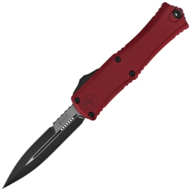Nóż automatyczny OTF Microtech Hera II Mini Bayonet Merlot Aluminium, Black M390MK by Tony and Sean Marfione (1701M-1MR)