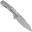 Remette RT-BEE-T Knife w/Titanium Toothpick Gray Titanium, Fine Grinding Pearlescent M390