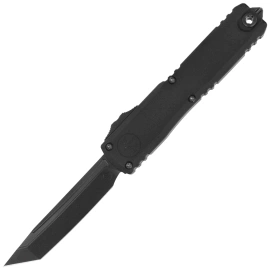 Microtech Ultratech Gen III ZBP T/E Signature OTF Knife Shadow DLC Aluminum, Shadow DLC M390MK by Tony Marfione (1123-1DLCTSH)