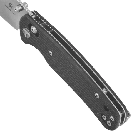 Bestechman Cicada's Wing Knife Grey Micarta, Satin 10Cr15MoV (BMK06-M-3)
