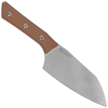 Nóż kuchenny Microtech Santoku Coyote Tan G10, Stonewashed MK390 (3200-10CE)