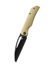 Bestech Taipan Knife Bronze Titanium, Black PVD MagnaCut by James Lowe (BT2503B)