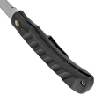 Mikov Crocodile Black ABS Folding Knife, Mirror 420 (243-NH-1 CLIP/BLK)