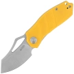 Nóż składany Kubey Ceyx Yellow G10, Satin D2 (KU335E)