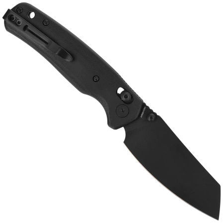 Bestechman Cicada's Wing Knife Black G10, Black PVD 10Cr15MoV (BMK06-C-6)