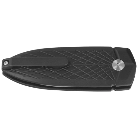 Bestech QUQU Knife Black Aluminum, Satin 14C28N by Gogo (BG57B-1)