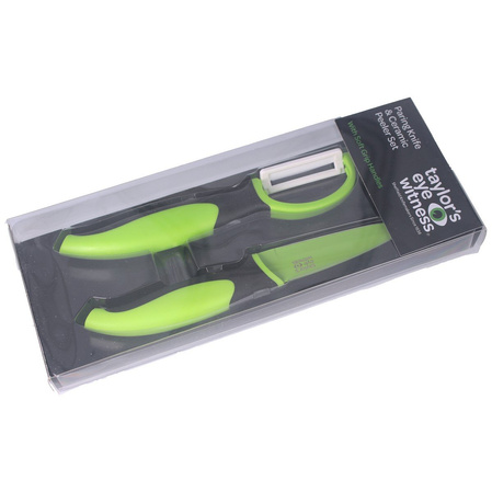 Taylor's Eye Knife Peeler and Peeler Green Set (377800)