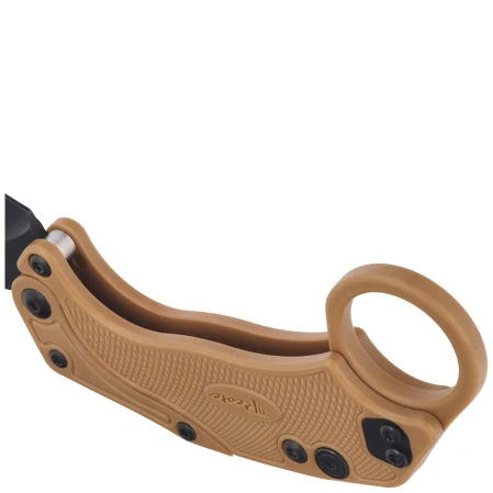 Nóż grawitacyjny Reate EXO-K Gravity Karambit Blue Aluminium, Black PVD N690 (EXO-K BLU.PVD)