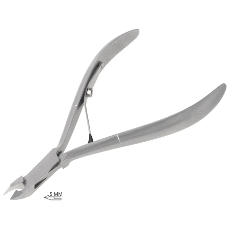 Cążki do skórek 5 mm Premax Professional 10 cm Satin (10610010IS)