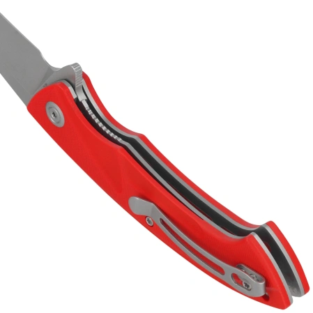 Nóż składany Kubey Anteater KU212H Red G10, Sandblasted 14C28N