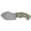 Kizer Rook Knife Green Micarta, Satin AEB-L by Vincent Rizzo (1090A4)