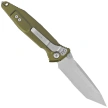 Microtech Socom Elite T/E-M Knife OD Green Aluminum, Apocalyptic P/S M390 by Tony Marfione (161-11 APOD)
