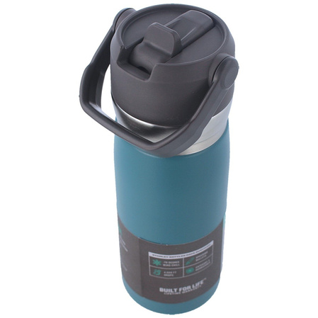 Butelka termiczna ze słomką Stanley Go IceFlow .65L Lagoon (10-09697-009)