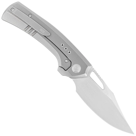 WeKnife Nefaris LE No 057/260 Gray/Flamed Titanium, Hand Rubbed Satin CPM 20CV (WE22040FA-1)