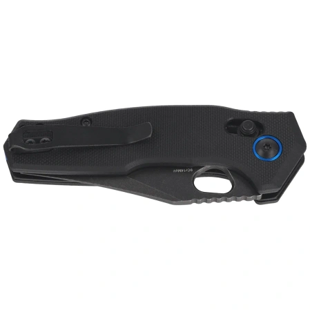 Nóż składany FoxEdge Crew Black G10, Black Stonewashed 9Cr14Mov (FE-039 G10B)
