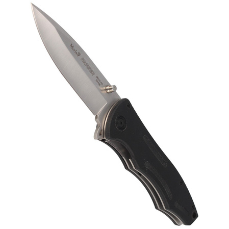 Muela Panzer-10 Black PTB/Fiber Glass Knife, Satin X60CrMoV15