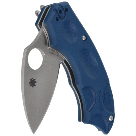 Spyderco Meerkat Sprint Run Knife Cobalt Blue FRN, Satin SPY27 (C64PCBL)