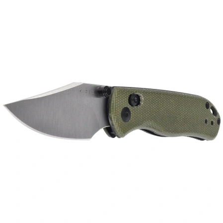 Nóż składany Kizer Drop Bear 2 Green Micarta, Satin Nitro-V by Azo (V3619.2KC1)