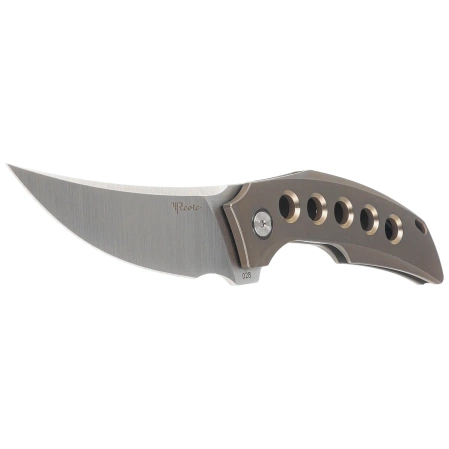 Reate Velocity Bronze Titanium, Belt Satin Elmax by Tashi Bharucha