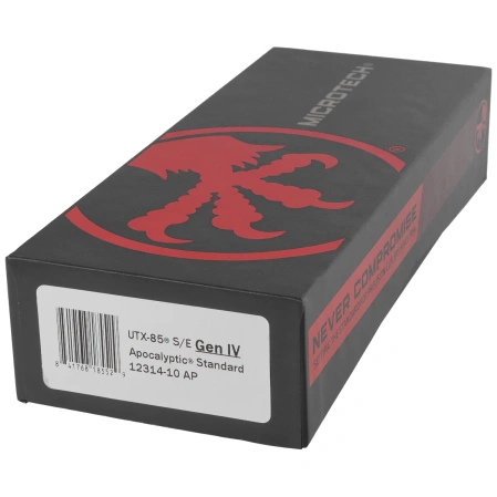 Microtech UTX-85 Gen IV S/E OTF Knife Black Aluminum, Apocalyptic M390MK by Tony Marfione (12314-10AP)