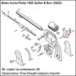 Bolec kurka Pietta 1858 Remington, 1862 Spiller & Burr (3422)